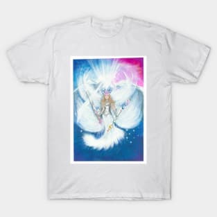 Angel Archelle - Angel Reiki - Light Warrior illustration by Benita Jayne T-Shirt